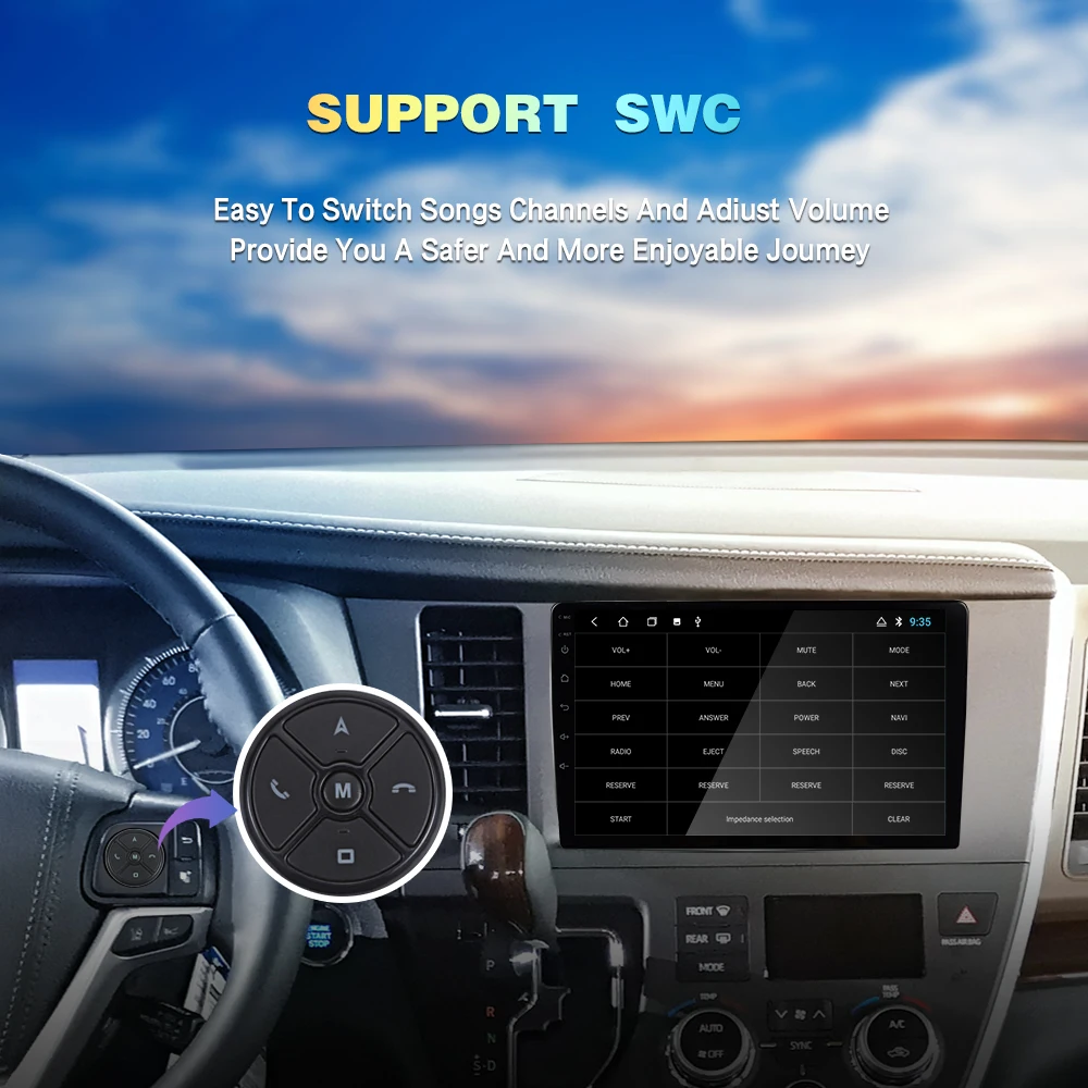 EKIY 9 inch IPS Screen Android 9.0 Car Radio For Hyundai IX35 2010-2015 GPS Navi Audio Video Player Wifi BT USB DAB+ Bluetooth | Автомобили