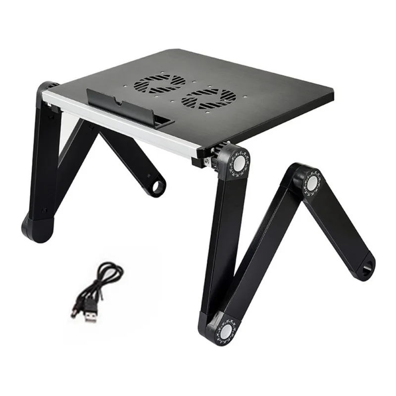 Регулируемый алюминиевый поднос для кровати ноутбука эргономичный портативный