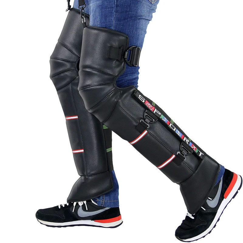 Зимние теплые наколенники для мотоциклов сохраняющие тепло мотоциклистов