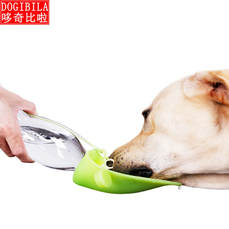 

Pet products dog out portable silicone cat dog patent product leaf folding water feeder