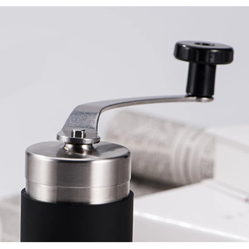 

Stainless Steel 304 Manual Coffee Bean Grinder Mill Hand Grinder Kitchen Tool NEW