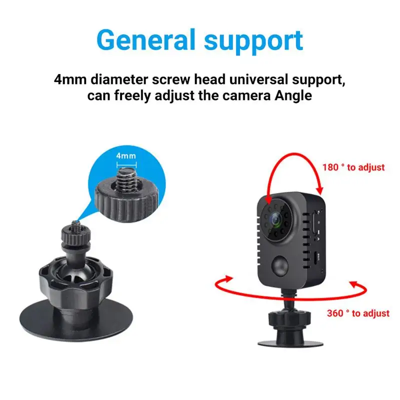 

New Cuboid 1080P Mini Camera Wireless Security Camera Sports Camera Recorder Night Vision PIR Camera Baby Monitor