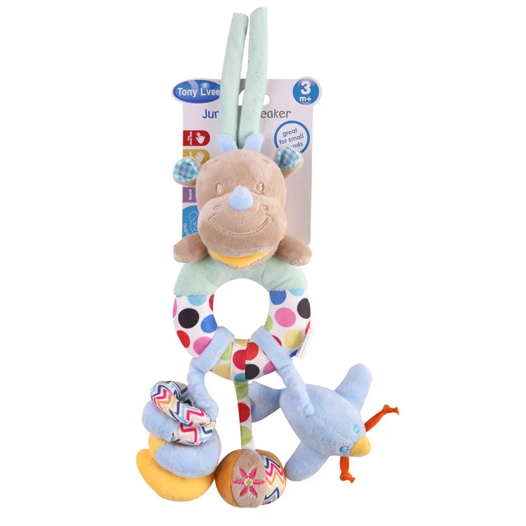 Детские игрушки в машине детские мягкие погремушки игрушка для мобильности