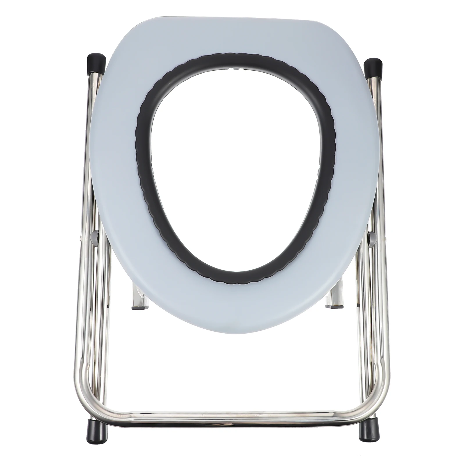 

1pc Commode Chair Portable Stable Folding Commode Chair Toilet Stool Seat for Pregnant Women