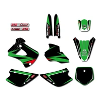 0473 motorcycle graphics backgrounds decal sticker for kawasaki kx85 kx100 kx 85 100 1998 1999 2000 personality gift