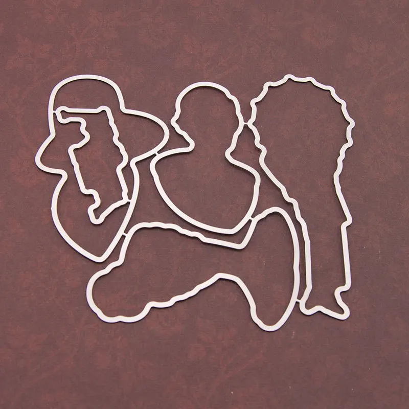 Винтажные прозрачные резиновые штампы Mum и для вырезания скрапбукинга