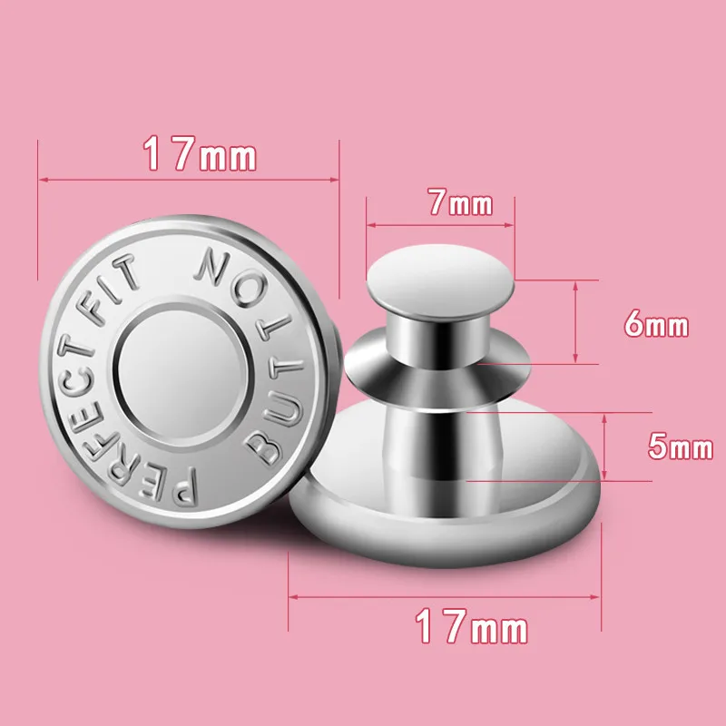 Бронзовая Мода идеальная пуговица ручной работы 17 мм для одежды брюк швейных