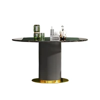 modern minimalist round table with turntable small dining table home round dining table