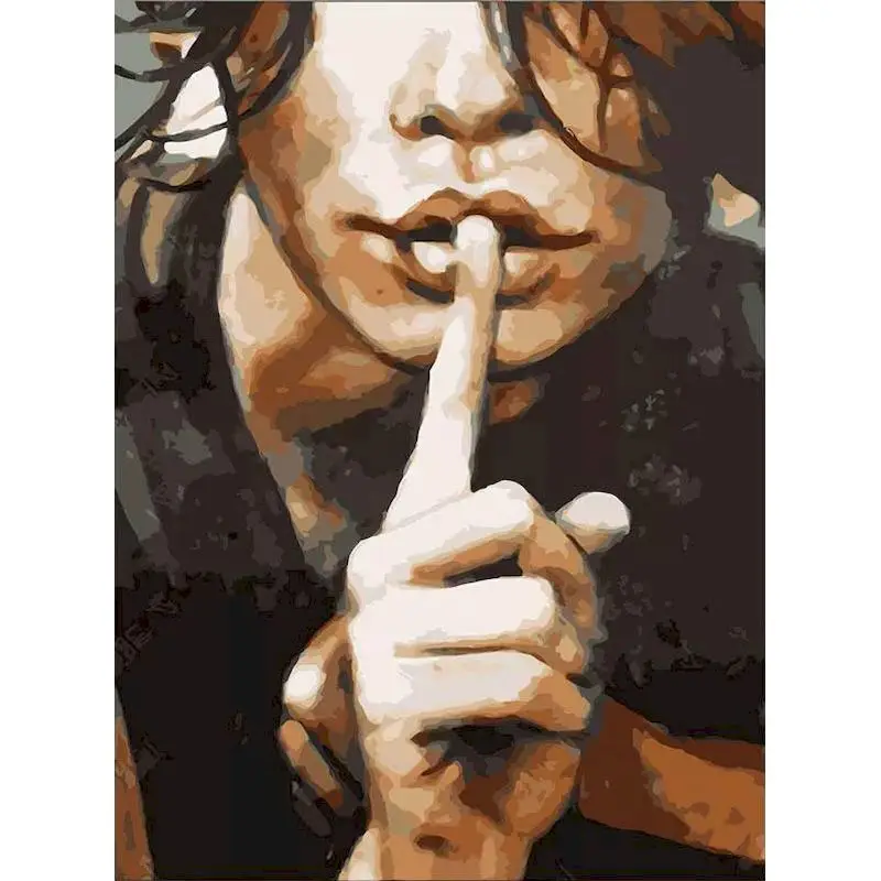 

Diy Painting By Numbers Women Man Canvas Drawing Figure Handpainted Gift Wall Decor Art Frame