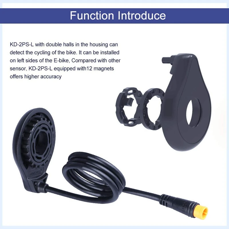

Bike Power Pedal Assist Sensor Cycling Accessories Bicycle Parts Bicycle PAS Electric Bicycle Pedal Sensor