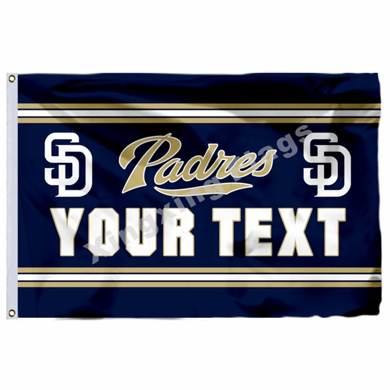 Сан-Диего флаг с надписью 3ft x 5ft полиэстер Padres Летающий Размеры № 4 90X150 см