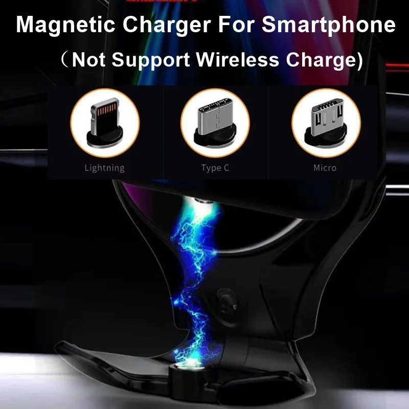 Tongdaytech 10 Вт магнитное автомобильное беспроводное зарядное устройство для iPhone 7 8 XS