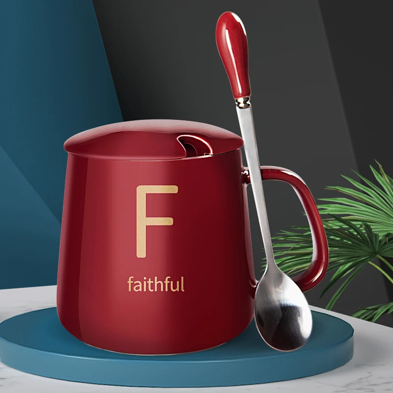 

Fashion Large Creative Mugs Coffee Cups Ceramic Eco Friendly Personalized Gift Tazas De Cafe Creativas Reusable Cup BD50MS