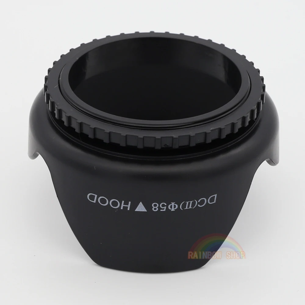 DC 58 мм бленда объектива Калибр Цветок камера объектив протектор II для всех камер