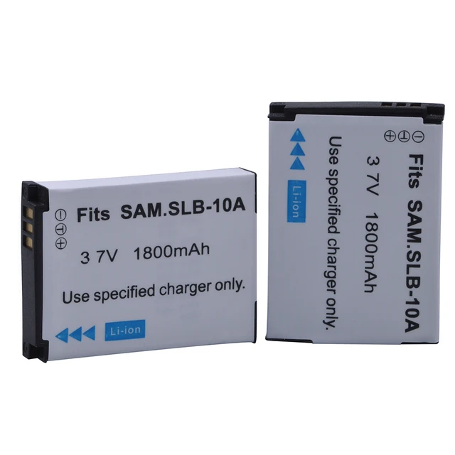 SLB-10A SLB10A SLB 10A Аккумулятор для камеры Samsung EX2F WB150F WB250F WB350F WB750 WB800F WB500 WB550 HZ10 - купить по