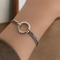 orgin summer unique design circle metal star charm bracelet for women minimalist hollow out bracelet party jewelry accessories