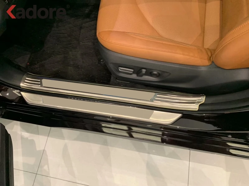 Накладка на порог из нержавеющей стали для Toyota Avalon 2019 2020|Хромирование| |