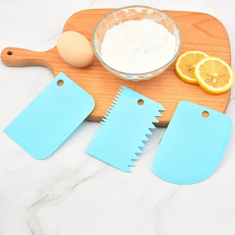 3 шт. Кондитерские резаки для теста резак торта лопатка скребок крема инструменты