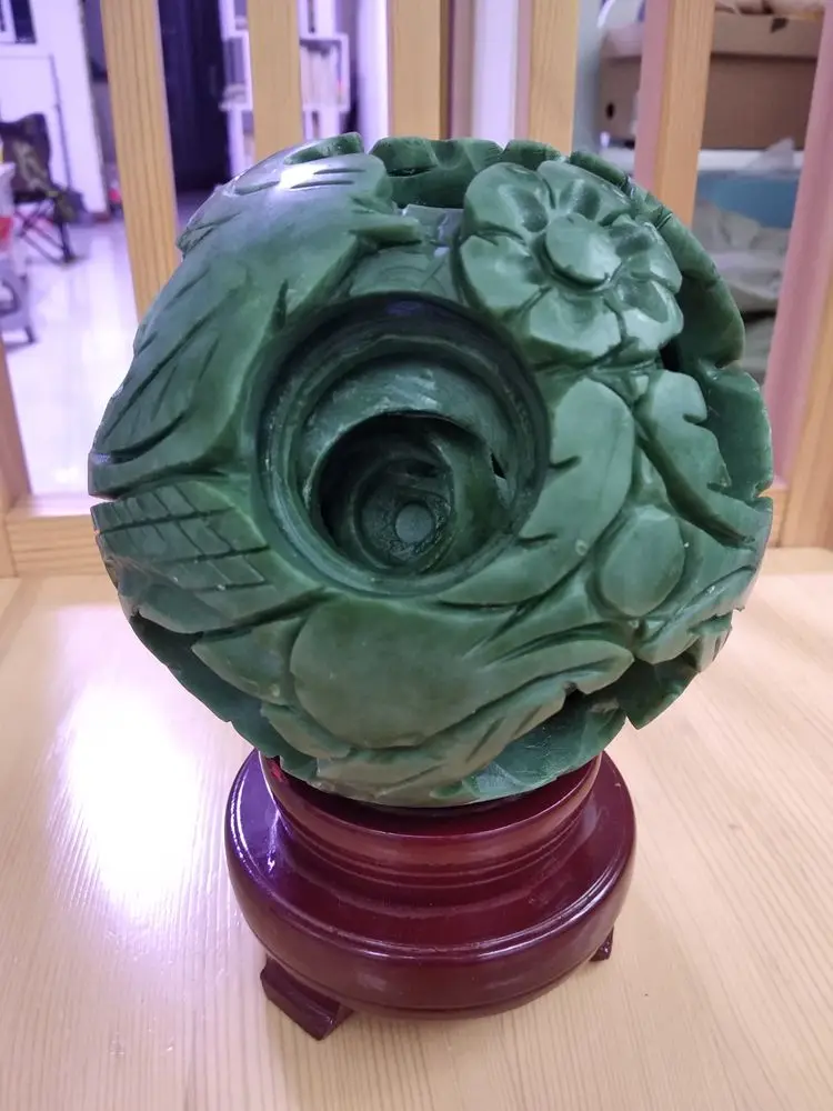 Красивая сфера для рукоделия набор из 6 слоев шарик ручная резьба банка Gyrate