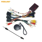 FEELDO автомобильный 16-контактный Android аудио жгут проводов с Canbus коробка для TahoeYukonSuburbanSilveradoSierraподача послепродажного рынка Ste