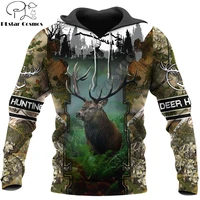 animal deer hunting door 3d printed men hoodies harajuku fashion sweatshirt unisex casual pullover sudadera hombre dw076