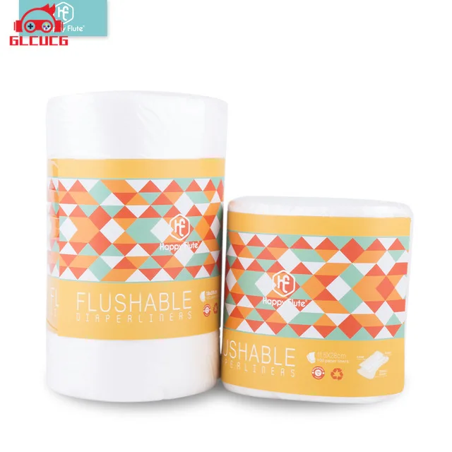 

Happy Flute Bamboo Fiber Diaper Liners for infants and toddlers