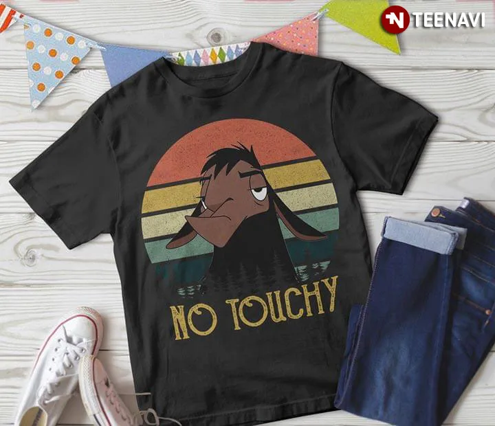 Новая футболка Llama The Emperor'S Groove Kuzco No Touchy| |