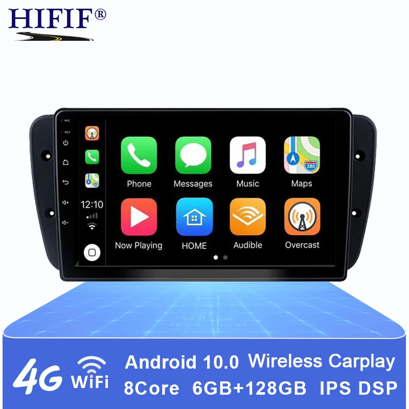 Carplay Android 10 0 AI Голосовое управление автомобильное радио мультимедийный