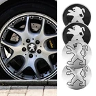 4 шт., металлические наклейки на ступицу колеса для Peugeot 206 307 308 3008 207 208 407 508 2008 5008 107 106 205 4008 301
