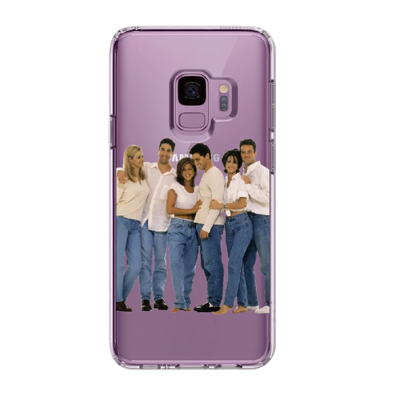 Забавный центральный чехол с надписью Friends TV Show для Samsung Galaxy Note 8 9 10 A7 A8 S8 S9 S10 S20 Plus