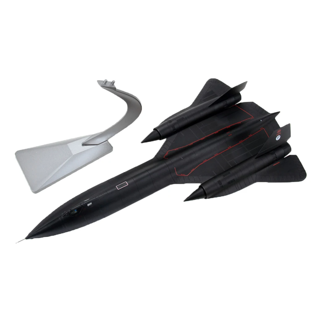 1/72 шкала литья под давлением самолет SR-71 Blackbird Fighter для украшения дома и офиса