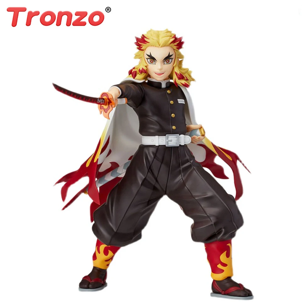 

Оригинальная Сега Tronzo версия Demon Slayer Rengoku Shinjurou SPM экшн-фигурка Коллекционная модель игрушки кукла подарок