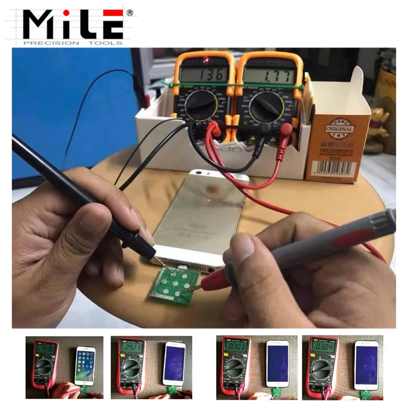 MILE Micro USB док станция Flex Board для iPhone и Type C Android Phone U2 зарядка аккумулятора инструмент