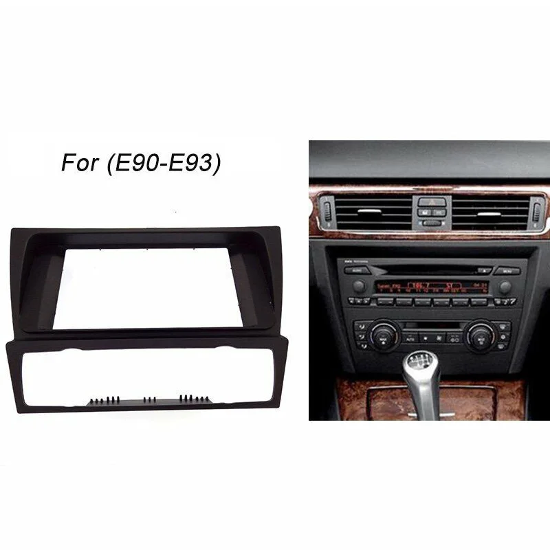 Для BMW 3 Series E90 E91 E92 E93 2004 2012 2Din Аудио Панель DVD навигационная рамка для автомобиля
