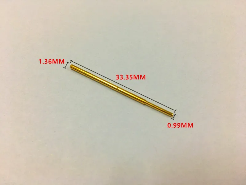 100 шт./компл. Φ Обложка зонда для испытания на пружине Удобная и прочная латунная