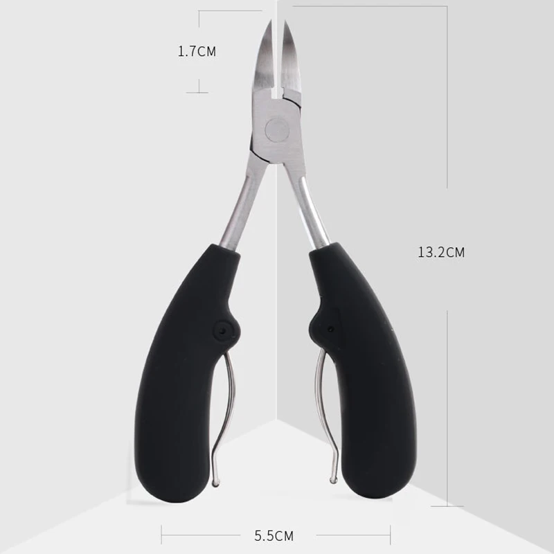 Ножницы для кутикулы ногтей триммер кусачки маникюра пластиковые щипцы