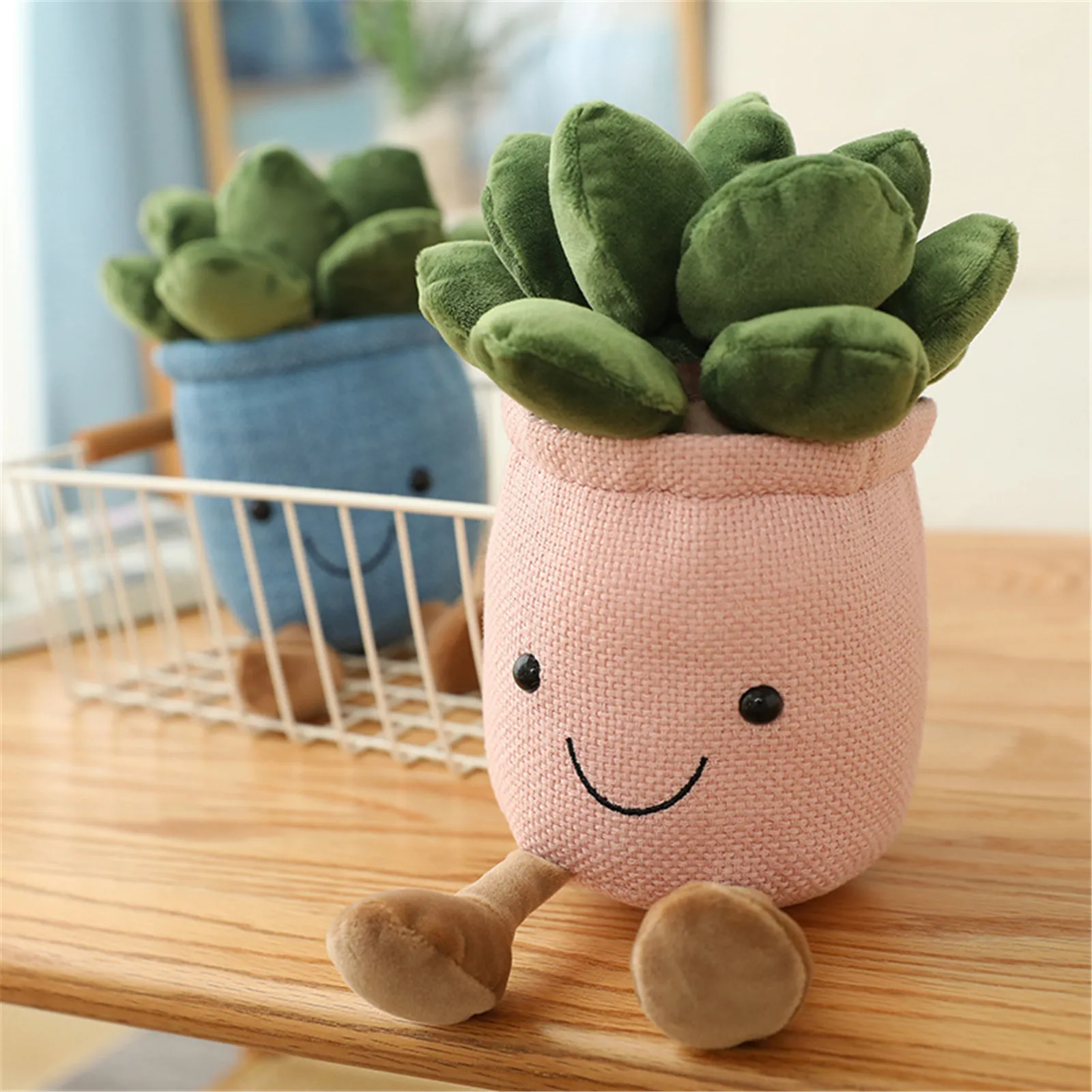 

New Stuffed toys Flower Plush Toy Doll Simulation Plant Doll Indoor Decoration Cute plush plant potted doll Fun holiday gifts