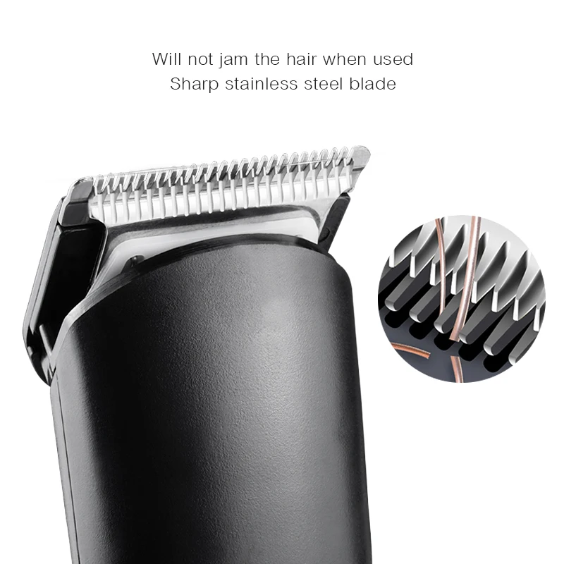 Rechargeable Barber Hair Trimmer for Men Low Noise Shaving Razor Portable Cordless Clipper Cutting Machine Cutter | Бытовая техника