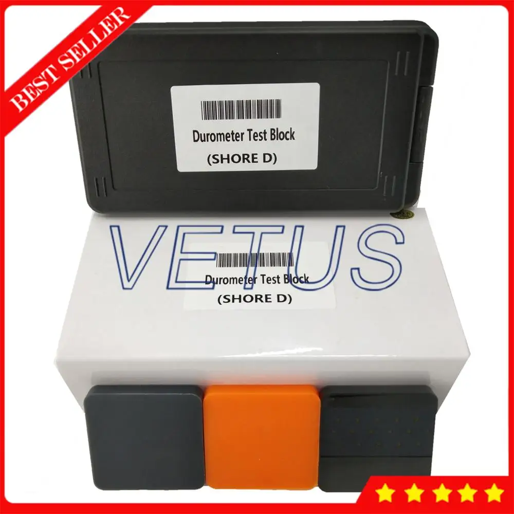 D Тип твердость тестовый блок для твердого каучука и пластмассы измерения Шор