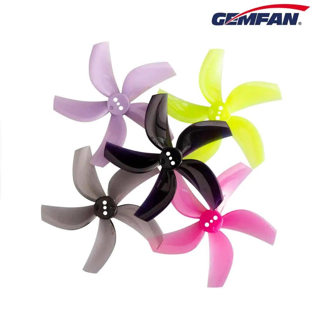 Новый Gemfan D63 5 Blade PC пропеллер 4 пары/8 шт. Канальные 63 мм 2 дюйма RC FPV Racing Фристайл