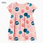 Летнее платье Little maven на новый год 2022 однотонное милое детское Повседневное платье для детей