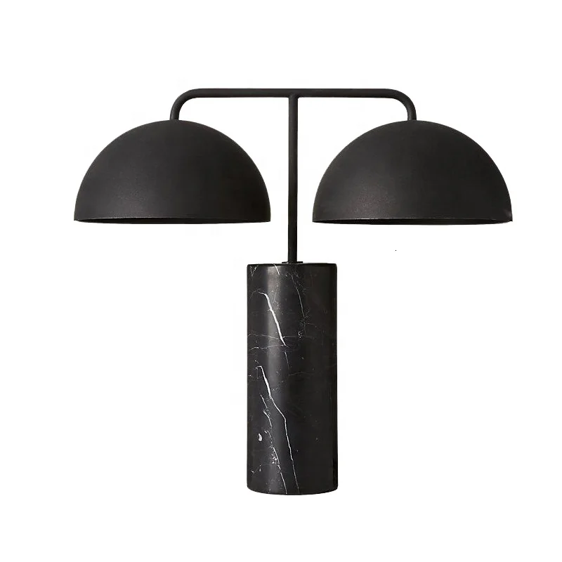 Классическая мраморная Современная причудливая прикроватная настольная лампа