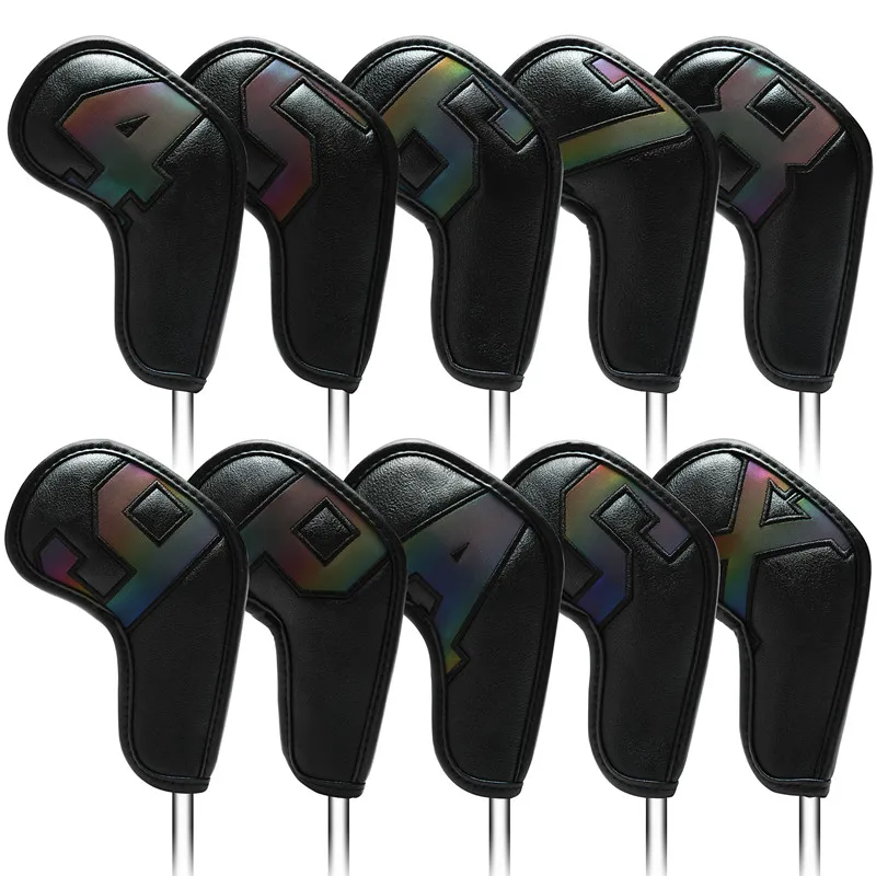 Iron Head Cover Iron Head Cover Wedge Cover 4-9 Aspx 10pcs, 