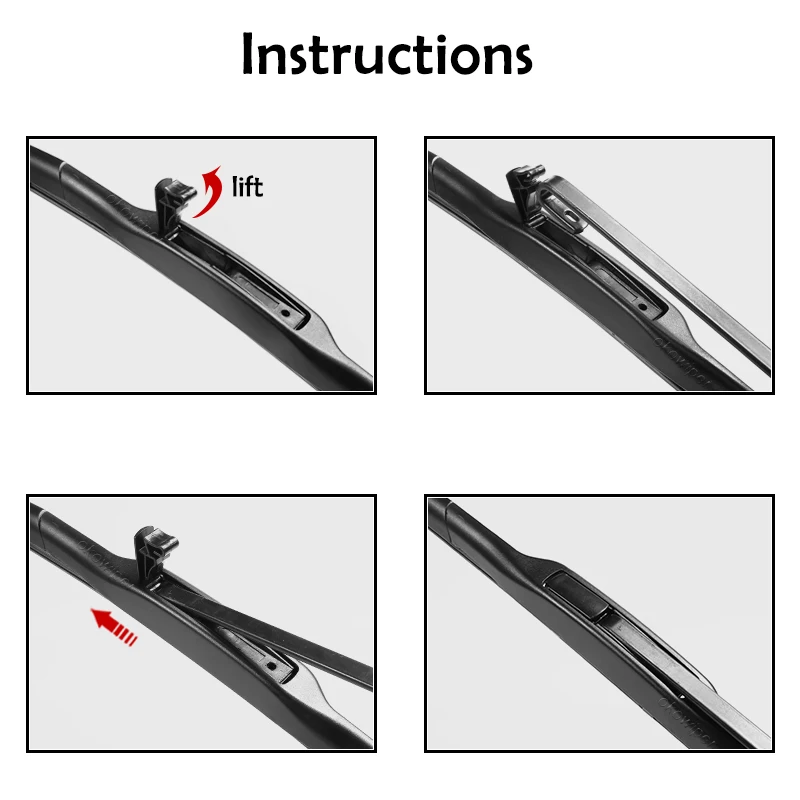 Щетки стеклоочистителя okoстеклоочистителя RHD и LHD для Lexus IS250 2006-2013 лобовое стекло