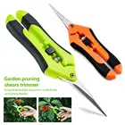 Садовые ножницы из нержавеющей стали, резак, секатор для цветочных веток, ручной инструмент, Точная резка даже для небольших комнатных растений бонсай