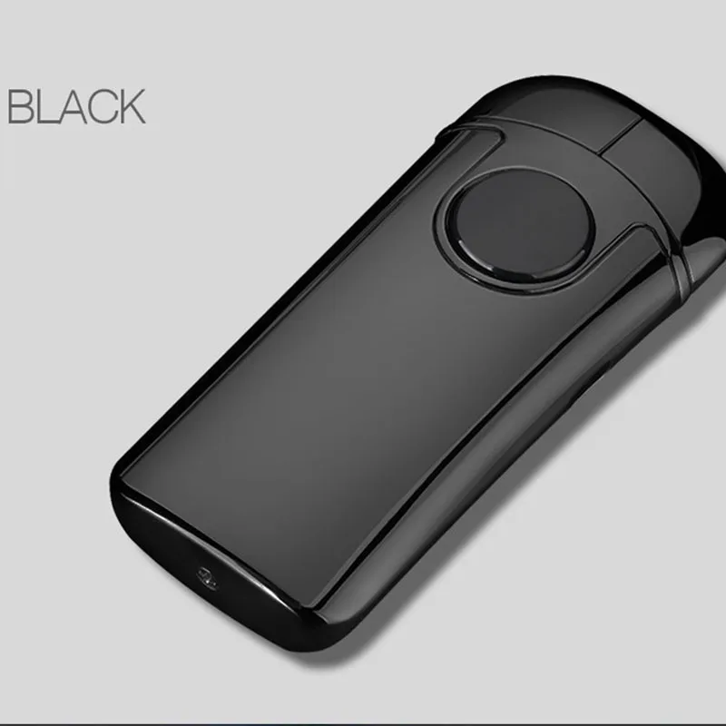 Новинка 2020 Индукционная двойная дуговая зажигалка зарядка через usb Beetle Plasma для