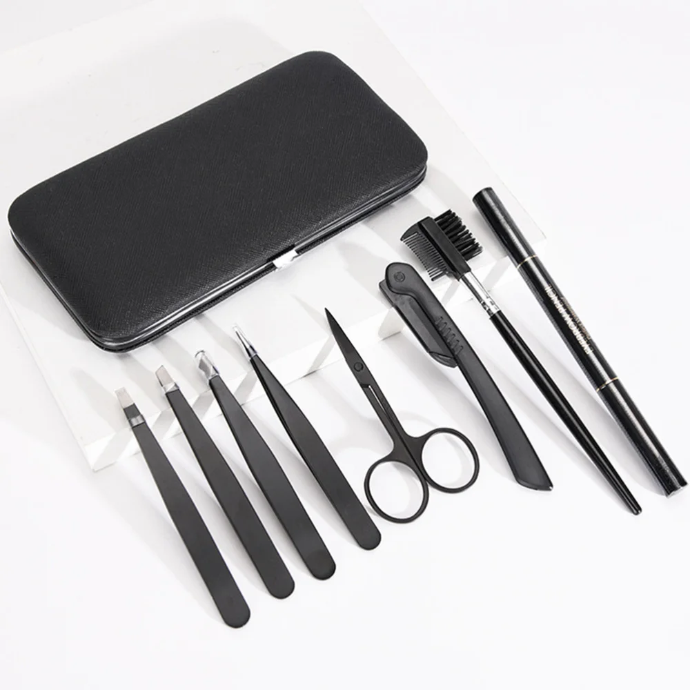 

1Set Beauty Salon Shaper Tool Comb Scissor Black