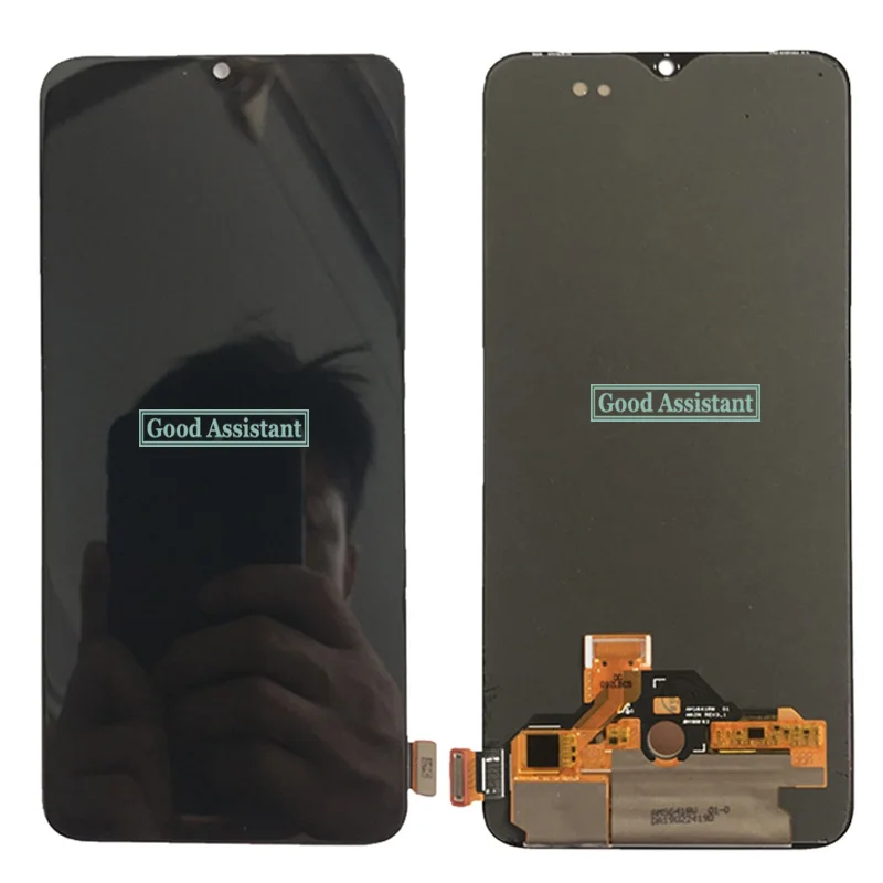 Оригинальный Amoled черный 6 4 дюймов для OnePlus 7 1 + GM1900 GM1901 GM1903 ЖК дисплей кодирующий
