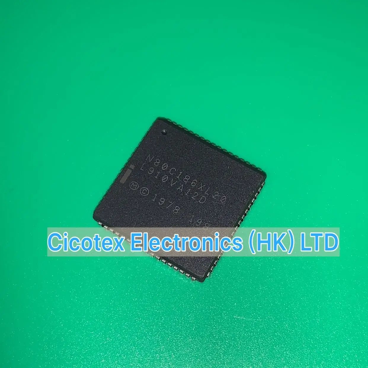 16 битный микроконтроллер N80C186XL20 PLCC68 N80C186 XL20 флэш контроллер N80 C186XL20 EN80C186XL20