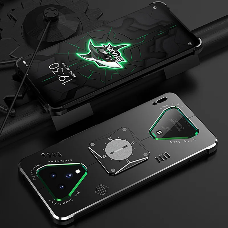 Black Shark 3 Pro Luxury Metal Aluminum Back Case For Xiaomi 4 3S Bumper | Мобильные телефоны и аксессуары